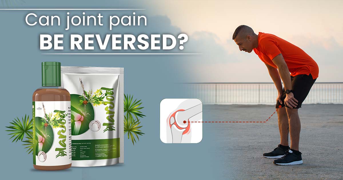 Can joint pain be reversed?