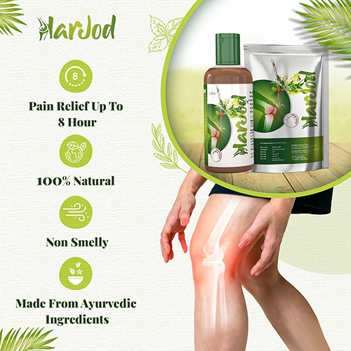 Ayurvedic Knee Joint Pain Relief Oil Harjod